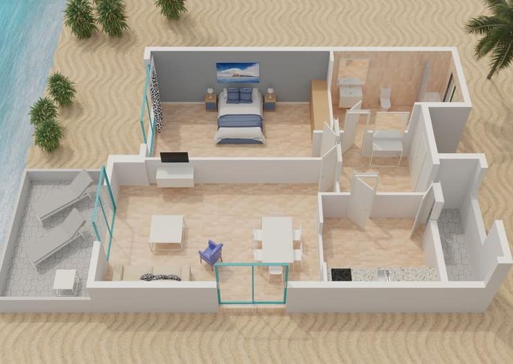 1 Bedroom Apartment 2/4 persons Magic Atrium Beach Apartments Villajoyosa 1 Bedroom Apartment 2/4 persons Magic Atrium Beach Apartments Villajoyosa