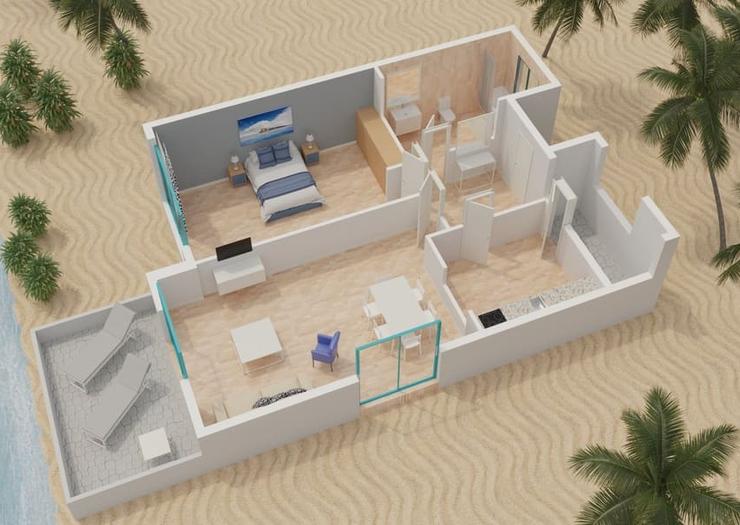 1 Bedroom Apartment 2/4 persons Magic Atrium Beach Apartments Villajoyosa 1 Bedroom Apartment 2/4 persons Magic Atrium Beach Apartments Villajoyosa