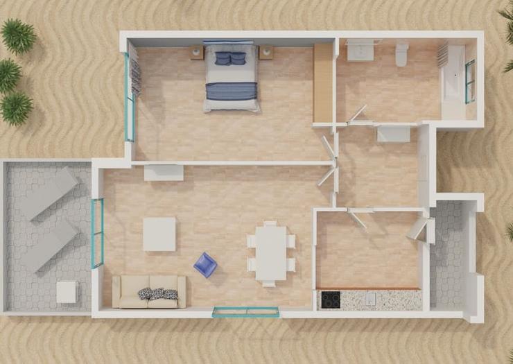 1 Bedroom Apartment 2/4 persons Magic Atrium Beach Apartments Villajoyosa 1 Bedroom Apartment 2/4 persons Magic Atrium Beach Apartments Villajoyosa