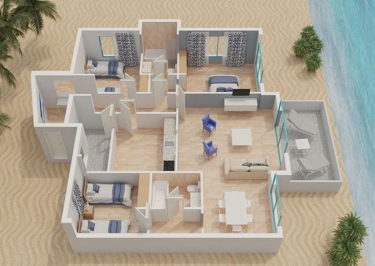 3 Bedrooms apartment 5/7 people Magic Atrium Beach Apartments Villajoyosa 3 Bedrooms apartment 5/7 people Magic Atrium Beach Apartments Villajoyosa