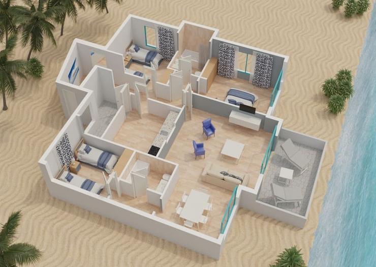 3 Bedrooms apartment 5/7 people Magic Atrium Beach Apartments Villajoyosa 3 Bedrooms apartment 5/7 people Magic Atrium Beach Apartments Villajoyosa