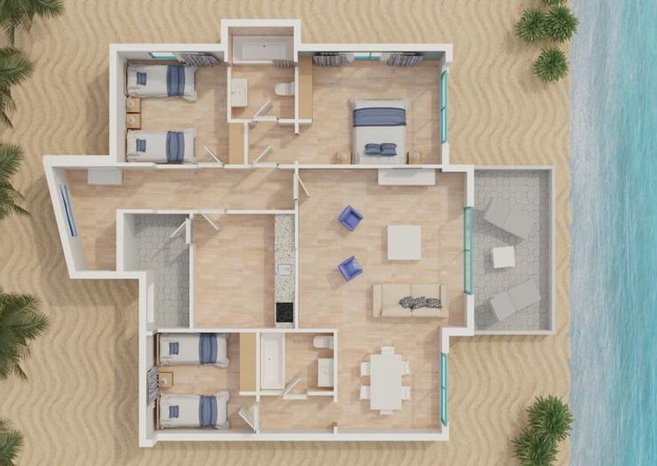3 Bedrooms apartment 5/7 people Magic Atrium Beach Apartments Villajoyosa 3 Bedrooms apartment 5/7 people Magic Atrium Beach Apartments Villajoyosa